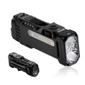WUBEN X4 EDC Flat Flashlight with RGB Light, 1500 Lumens Mini Flashlight with Tactical Switch and Magnetic, IP68 Portable Pocket