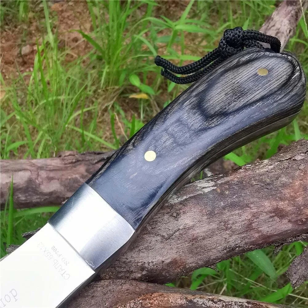 High Hardness Battle Axe Outdoor Jungle Camping Bone Cutter Fire Axe Life-saving
