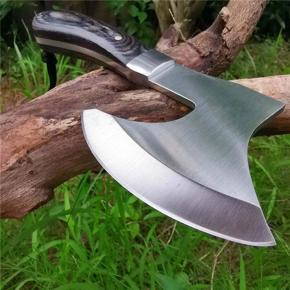High Hardness Battle Axe Outdoor Jungle Camping Bone Cutter Fire Axe Life-saving