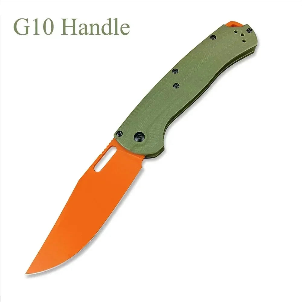 BM 15535 Knife Carbon Fiber Handle Hunting Folding Knife BENCH CPM154 Blade EDC Self Defense Pocket Multiool Knives Gitf for Men